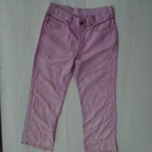 Cortigiani Mens Chino Pants Size M Pink